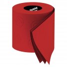 rött toalettpapper rulle