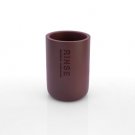 vinröd mugg till tandborste