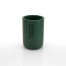 mörkgrön mugg till tandborste