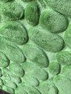 badrumsmatta memory foam limegrön