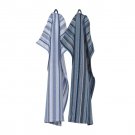 recycled by wille kökshanddukar återvunnet material blå goa