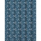 marinblått duschdraperi duschy med marint tema snäckor