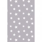 duschdraperi stjärnor stars grå vit