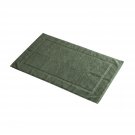 badrumsmatta hotellmatta 50x80 cm wasa ecotextil mörkgrön