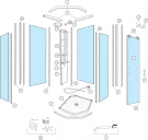 IDO SHOWERAMA - DUSCHKABIN 7-5 (2005-2011)