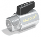 Ballofix kulventil G15 Utvändig/Invändig