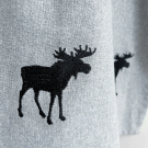 recycled by wille älg ljusgrå kökshanddukar