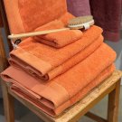 orange handduk orangea badlakan orange frotte