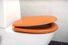 orange 3001 toalettsits kandre universalsits kan mjukstängande sits gerbera mjukstängande