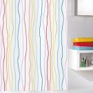 leijma duschdraperi jolie duschdraperi med regnbågens färger