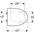 mjukstängande toalock ido glow ifö vinta mått