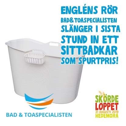 STOLT SPONSOR AV SKÖRDELOPPET
