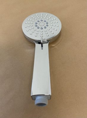 kantigt duschhandtag krom billigt