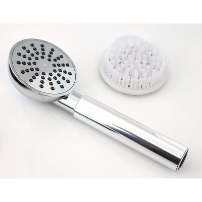 duschhandtag krom duschy bruschy gör om duschmunstycket till en duschborste