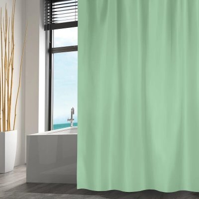 duschdraperi grönt leijma msv