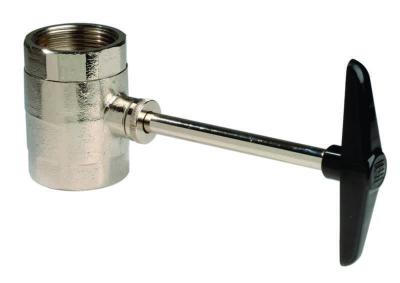 Avloppsventil för tvättlådor, invändig gäng