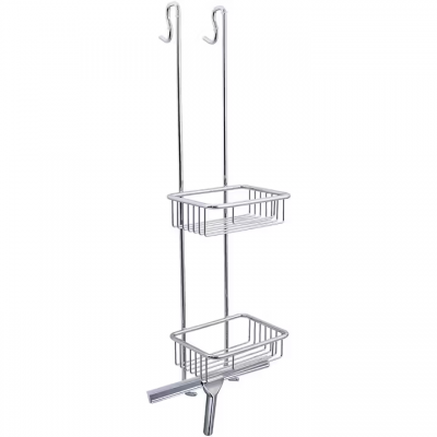 arrow premium duschhylla för duschvägg med gummiskrapa på köpet