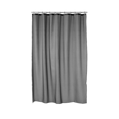 match draperi duschdraperi grå extra högt