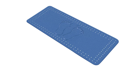 halkmatta till badkar blå leijma foot