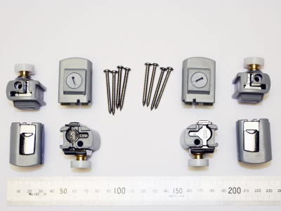 hjulsats hjul till macro rak grå