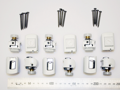 hjulsats hjul till macro vit