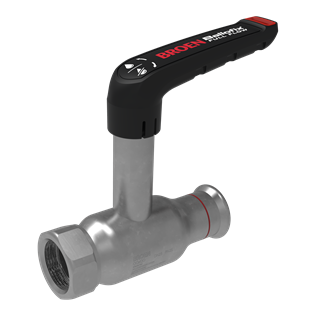 broen ballofix kulventil 1x28 dn 25 pn16