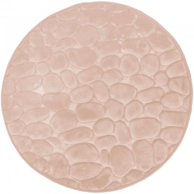 memory foam ljusrosa badrumsmatta