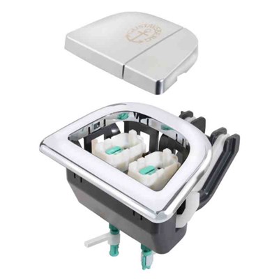 spolknapp knapphus nautic låg