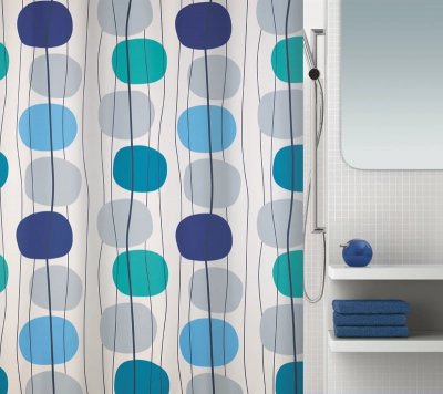 leijma duschdraperi duschdraperi med ringar spirella