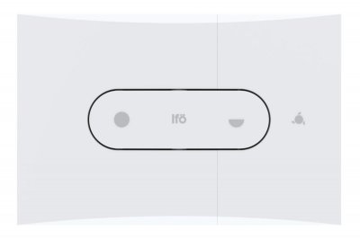 ifö sign spolknapp vägghängd