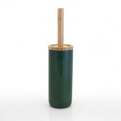 wc-borste grön bambu