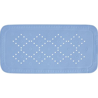 extra lång halkmatta 91 x 36 cm blå