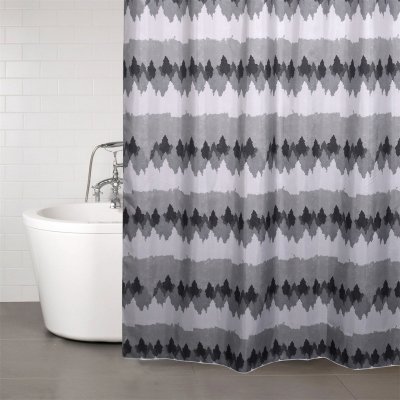 duschdraperi Redlunds med inspiration av sjön tolken i torestorp