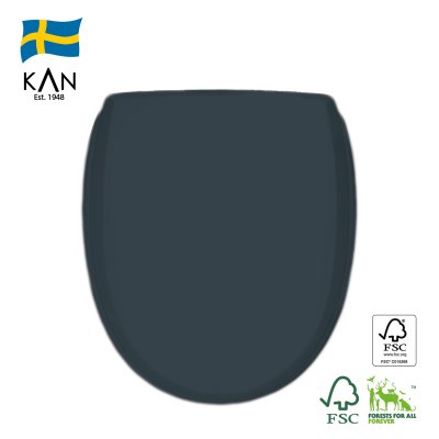 mörkgrå stone universalsits från Kandre