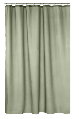 match draperi duschdraperi grönt etol