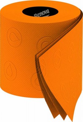 orange toalettpapper