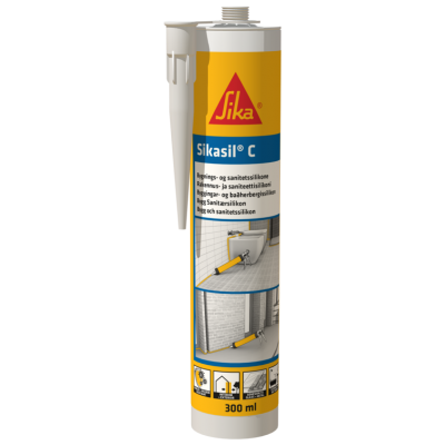 Våtrumssilikon transparent